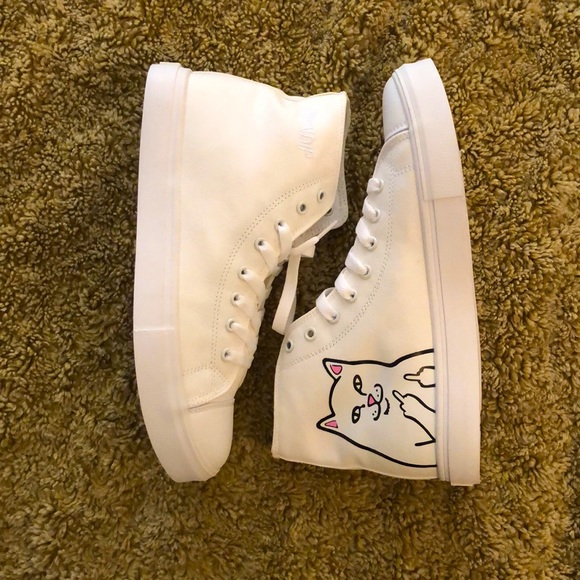 NEW! White high top sneakers. Brand: Rip N Dip Men or Women - Picture 2 of 5